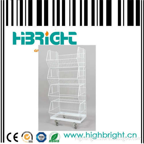 Stackable Wire Storage Basket (HBE-MC-5)